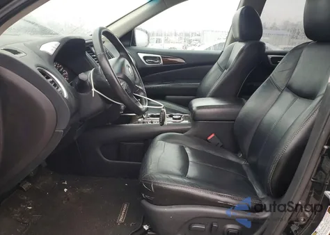 2014 Nissan Pathfinder S z USA, uszkodzony, nr VIN 5N1AR2MM8EC656631